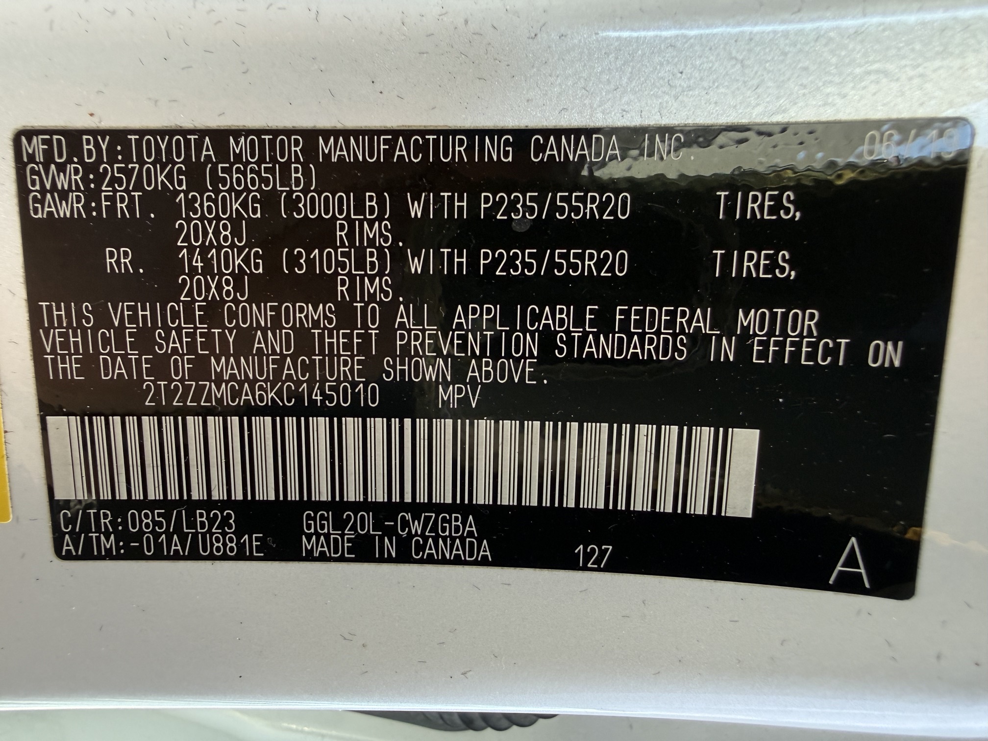 2019 Lexus RX 350 350 FWD's photo