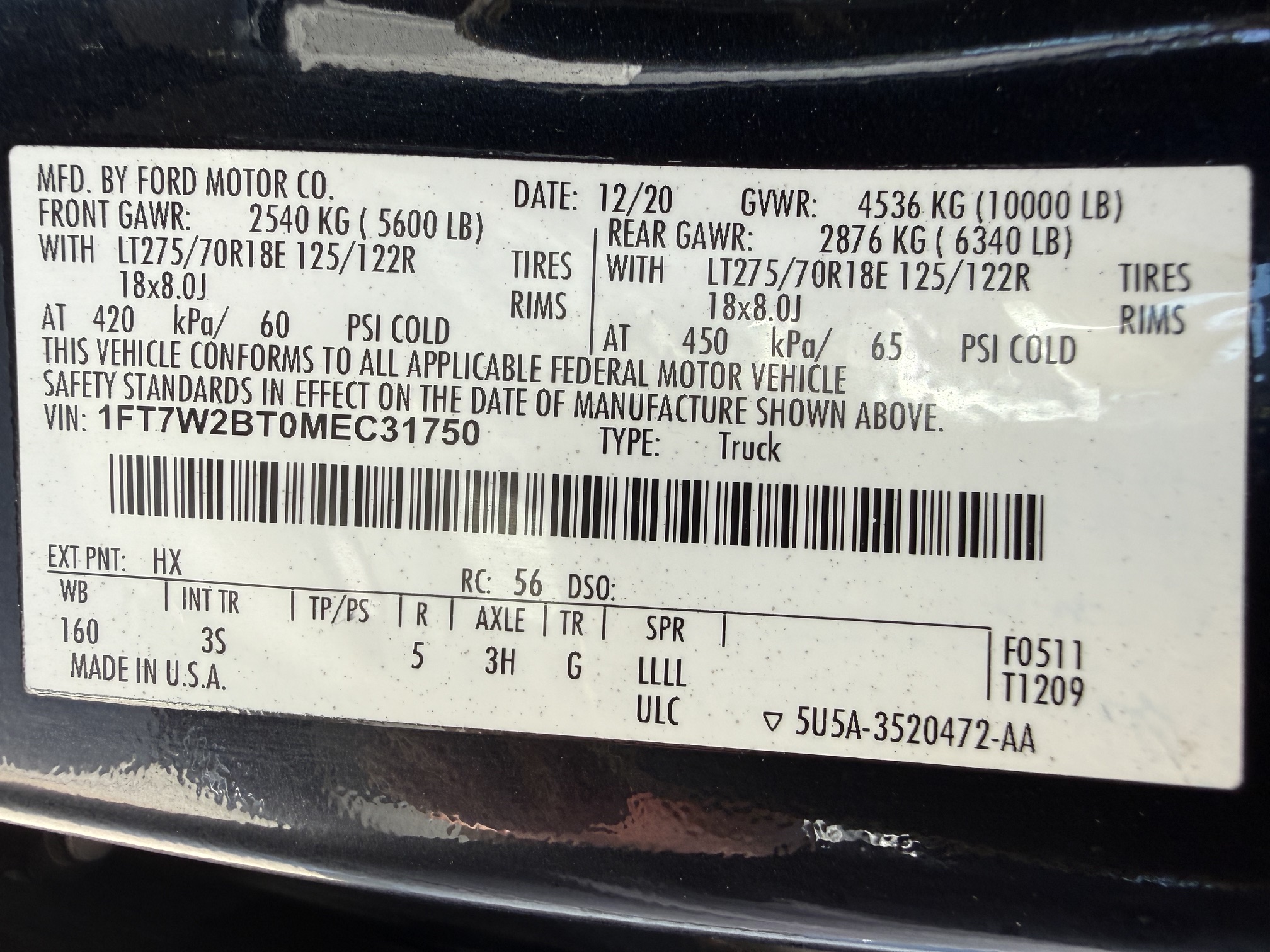 2021 Ford F-250 XLT 4x4 Crew Cab 8' Box's photo